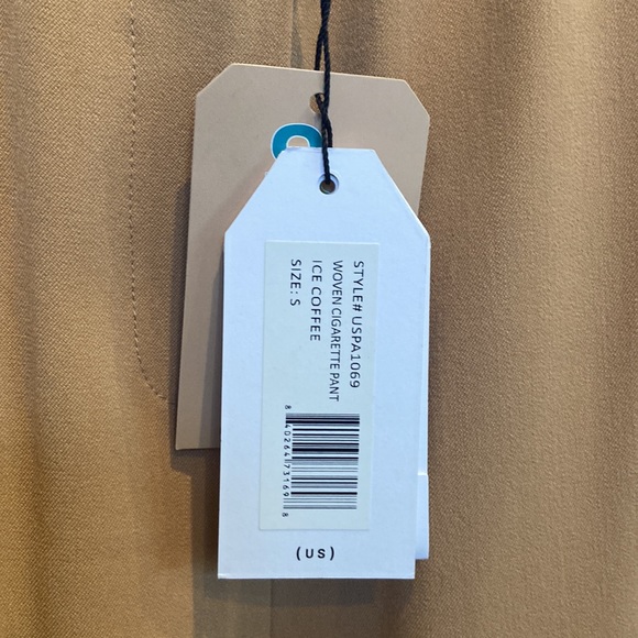 Universal Standard Woven Pants Size S Color Iced Coffee - Picture 2 of 3